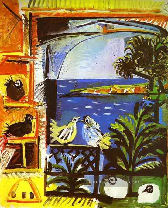 Die Tauben 1957 kubist Pablo Picasso Ölgemälde